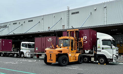 日本通運、JR貨物と「山陽線不通時のトラックによるバックアップ輸送