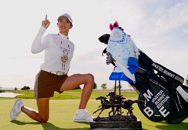NIPPON EXPRESSホールディングス所属、原英莉花選手が米女子ゴルフ